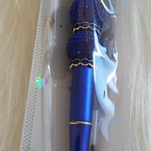 Blue Crystal Pen